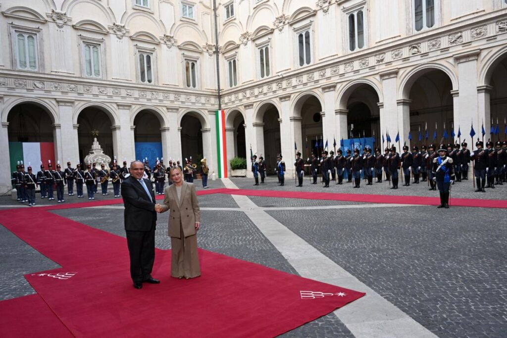 Salman bin Hamad Al Khalifa Giorgia Meloni