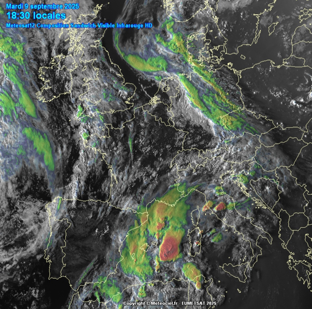 Satellite Europa 9 settembre 