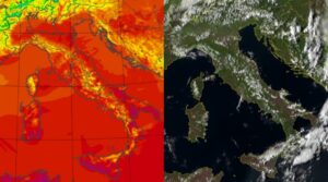 Temperature massime e satellite 11 settembre