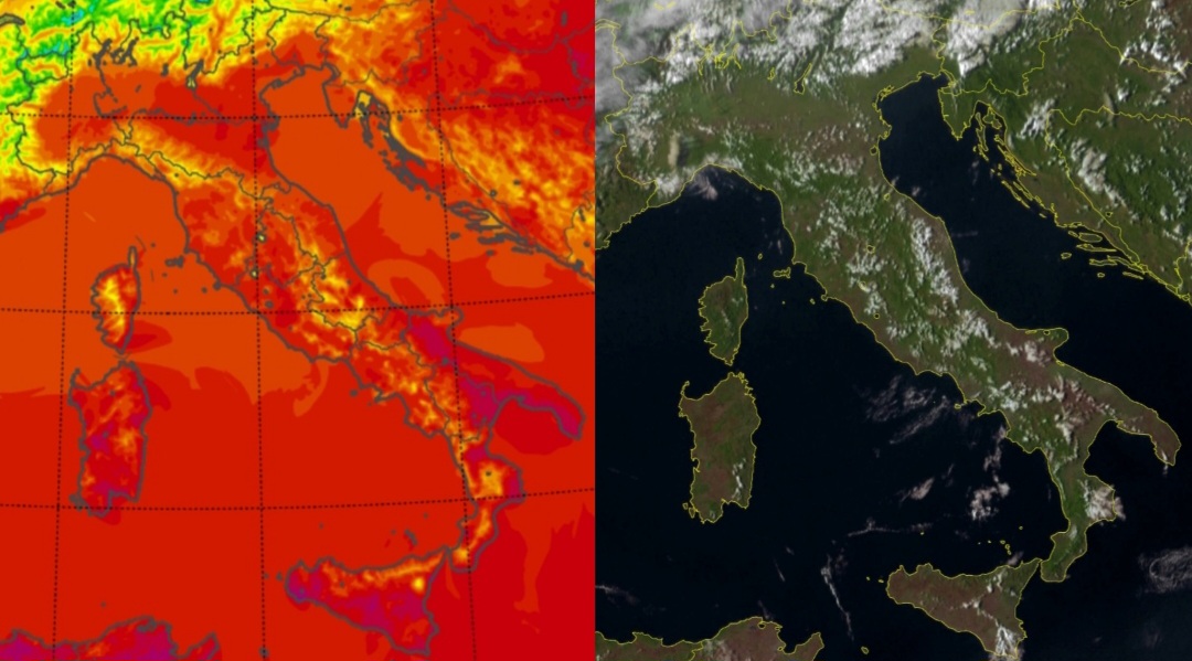 Meteo, le temperature massime di oggi: +32°C a Matera
