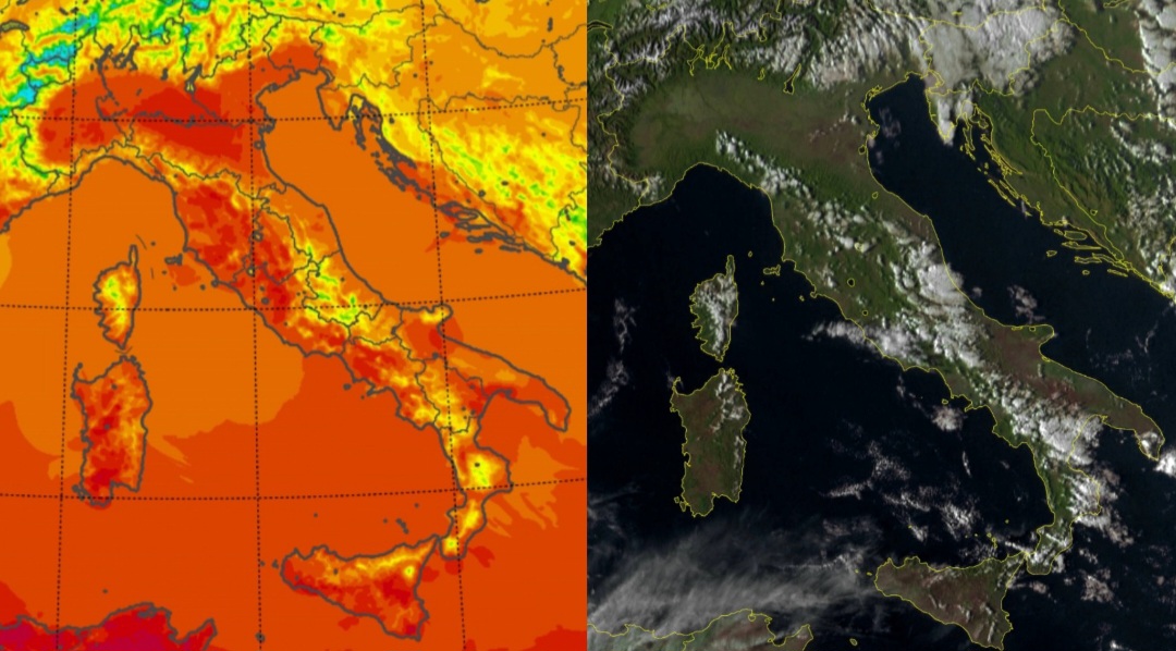 Meteo, le temperature massime di oggi: +29°C a Catania