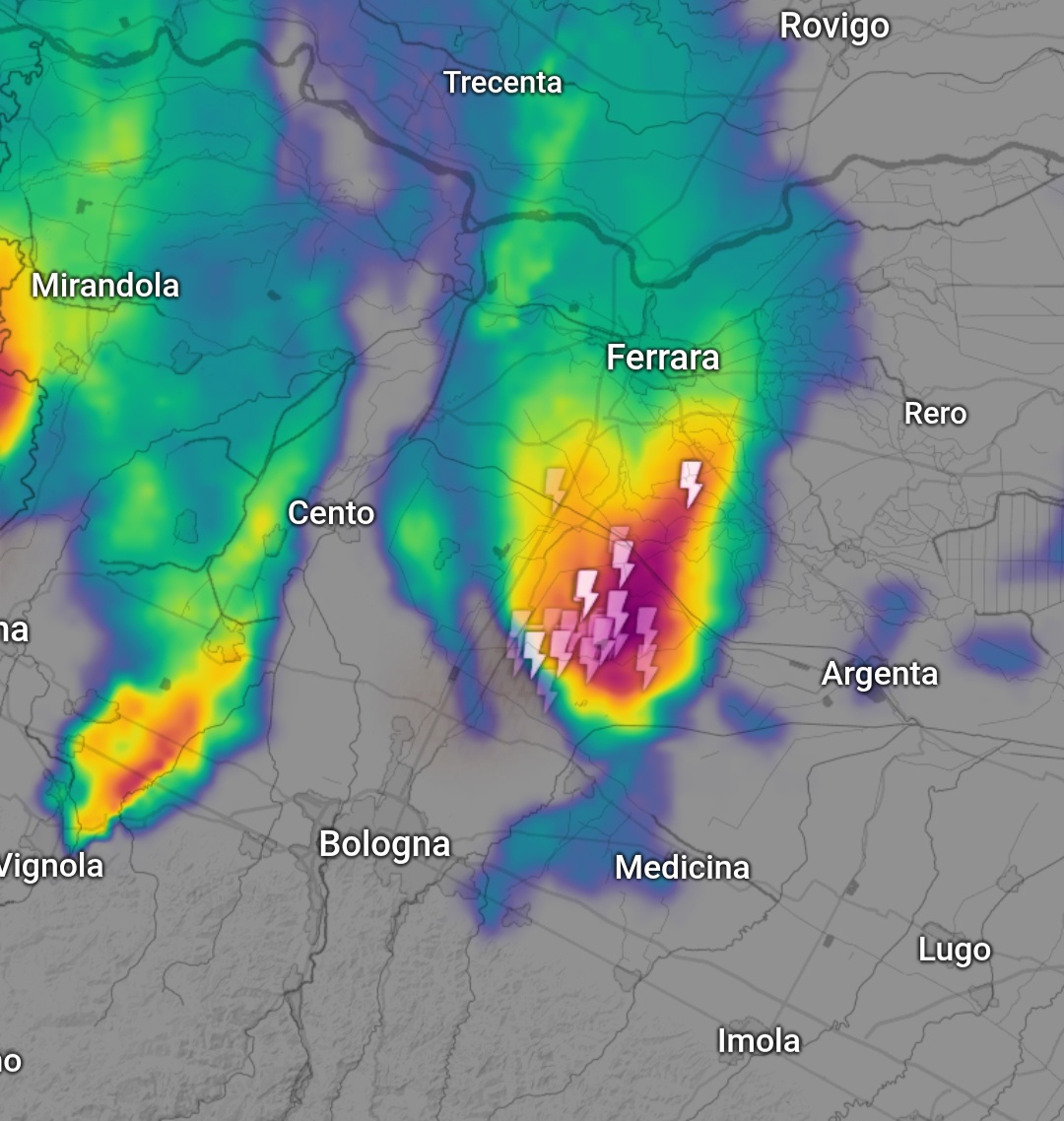 Temporale Ferrara