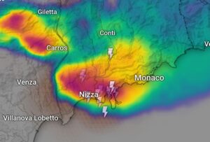 Temporale Nizza Francia