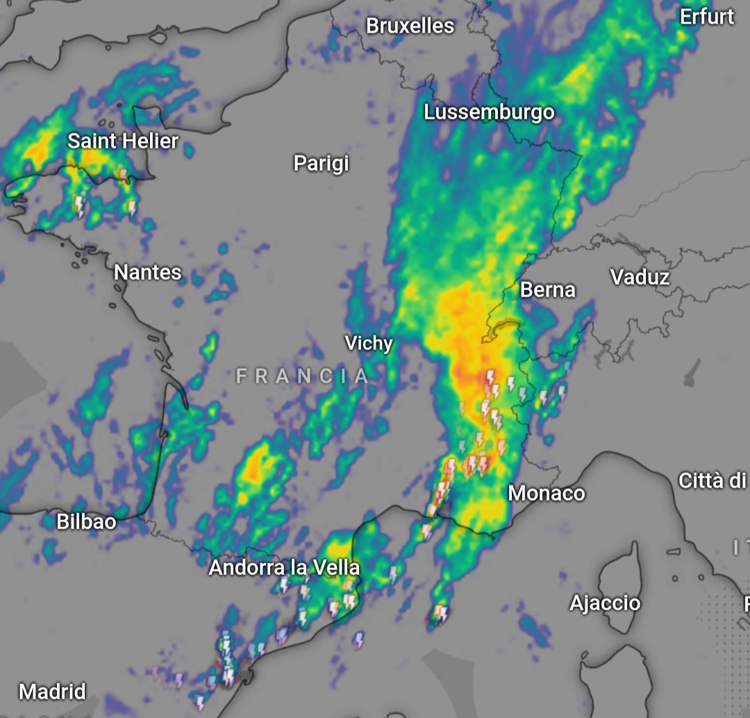 Temporali Francia 21 settembre 