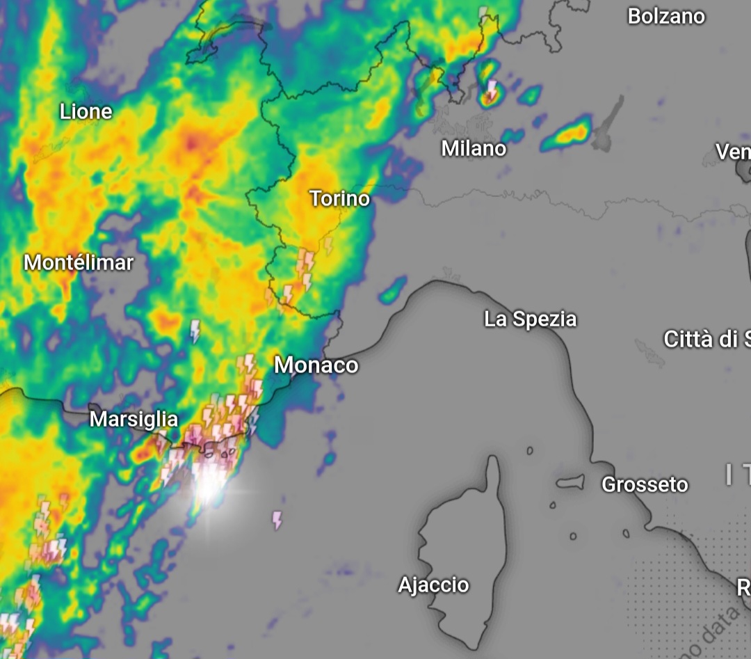 Temporali Piemonte e Valle d’Aosta