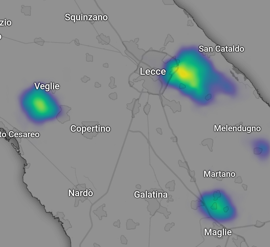 Temporali a macchia di leopardo in Puglia 