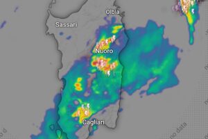 Temporali Sardegna 22 settembre