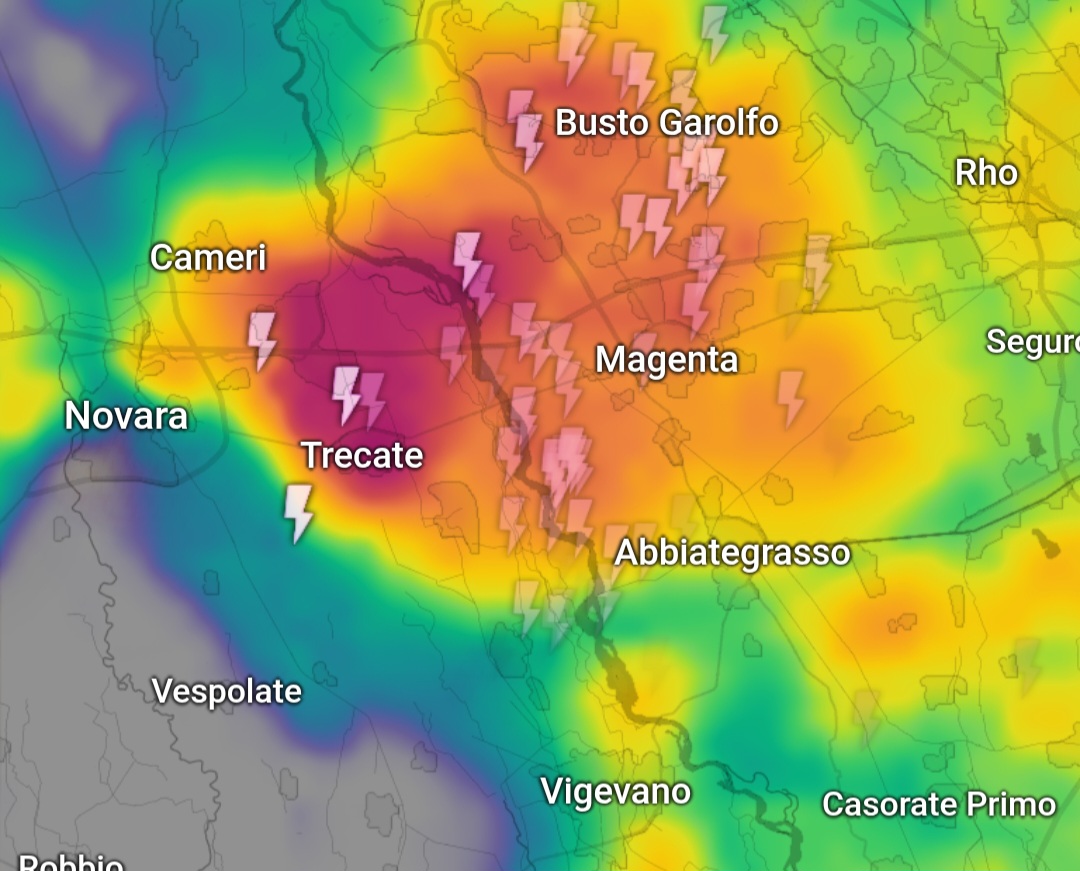 Temporali Trecate e Magenta 