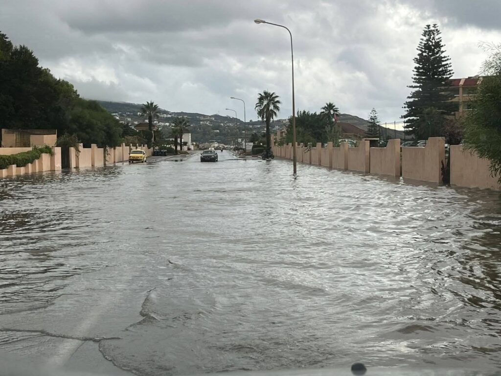 Temporali Tunisia allagamenti