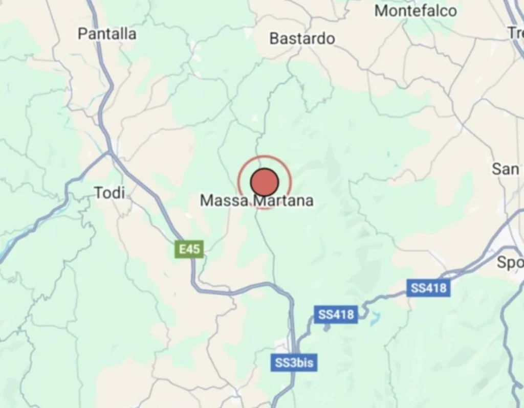Terremoto Perugia