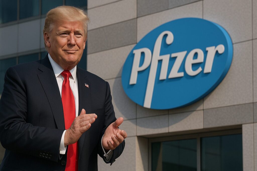 Trump Pfizer