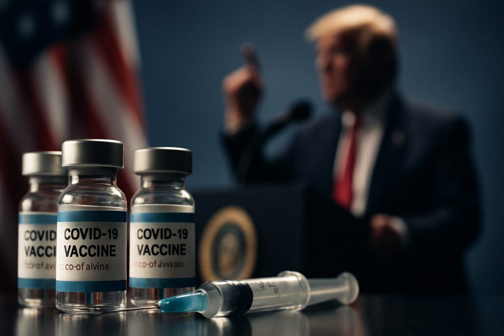 Trump vaccini