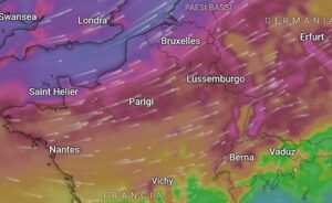 Vento forte Francia