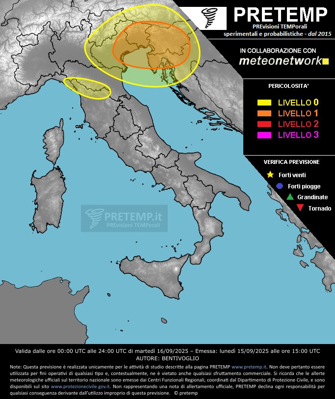 allerta meteo 16 settembre