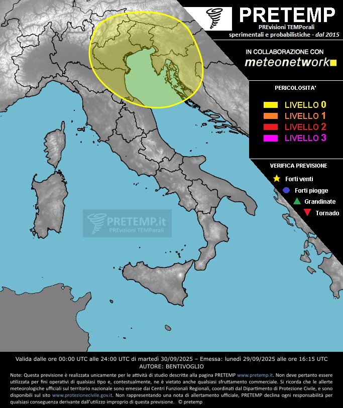 allerta meteo 30 settembre
