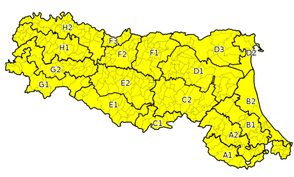 allerta meteo emilia romagna 22 settembre