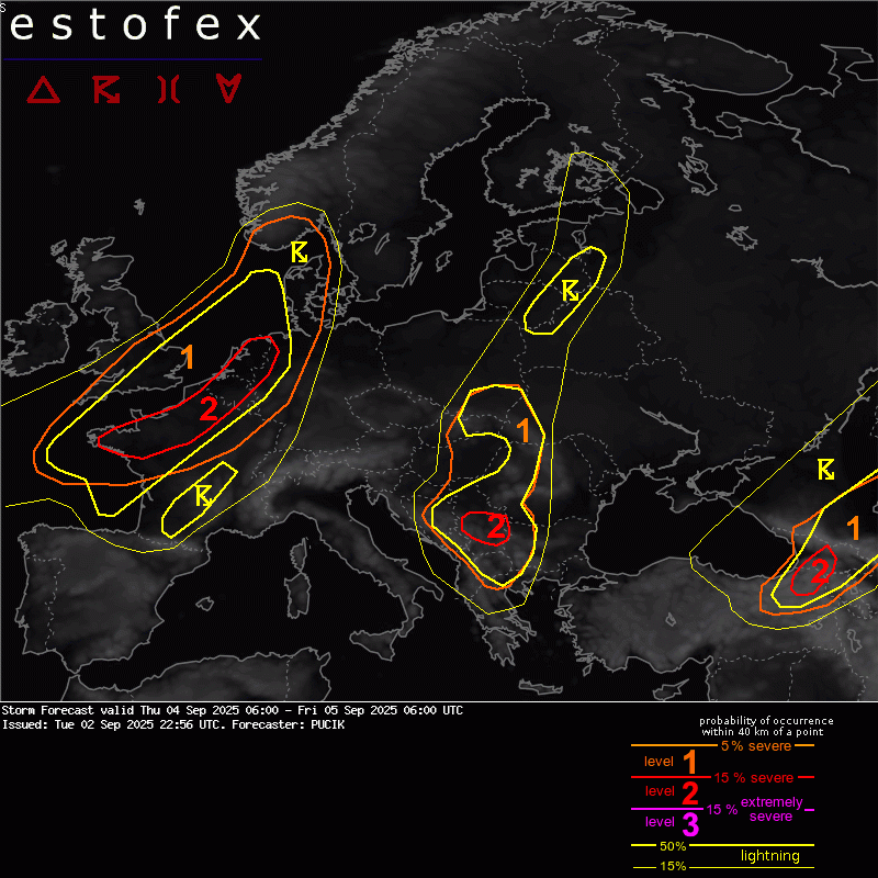 allerta meteo estofex