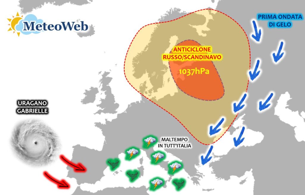 allerta meteo fine settembre 2025