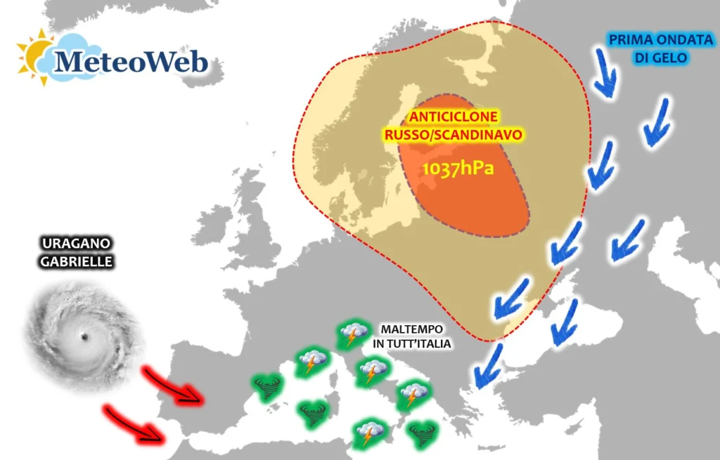 allerta meteo fine settembre 2025