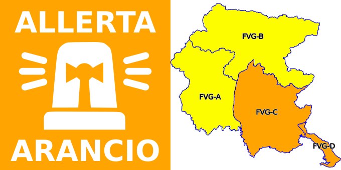 allerta meteo friuli venezia giulia 9-10 settembre