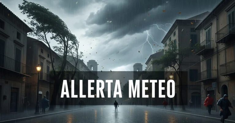 allerta meteo regionale