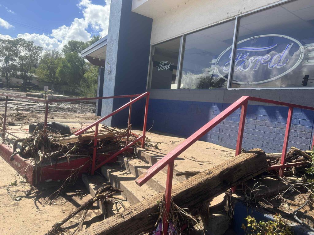 alluvione lampo globe arizona usa