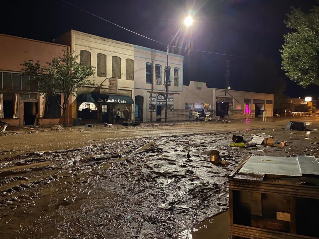 alluvione lampo globe arizona usa