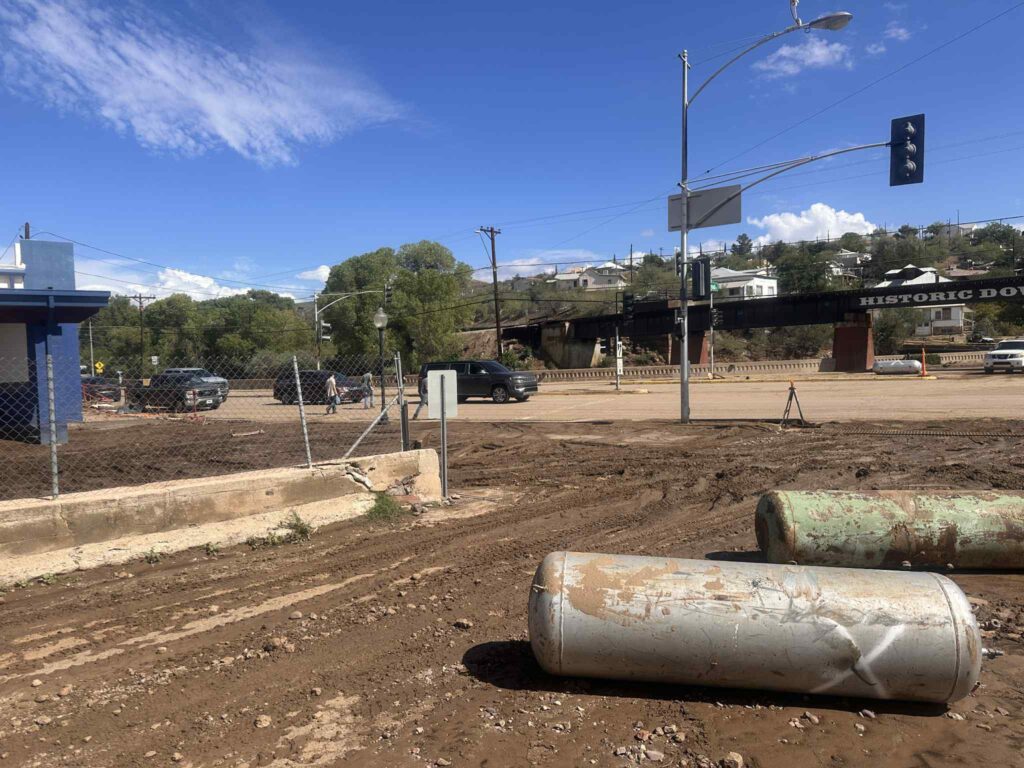 alluvione lampo globe arizona usa