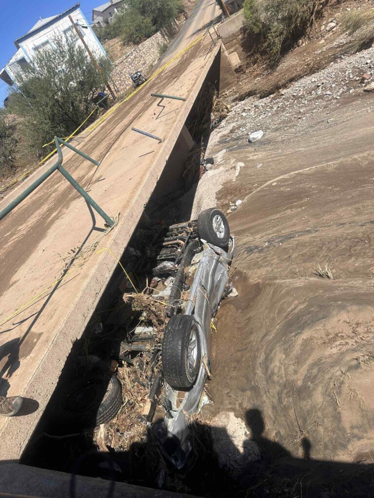alluvione lampo globe arizona usa