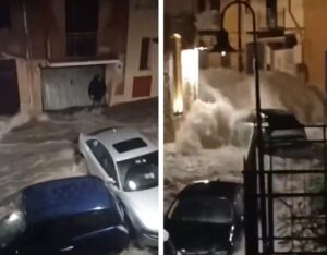 alluvione lampo maltempo sicilia trapani alcamo