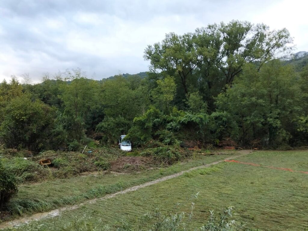 alluvione maltempo liguria val fontanabuona