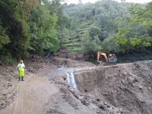 alluvione maltempo liguria val fontanabuona