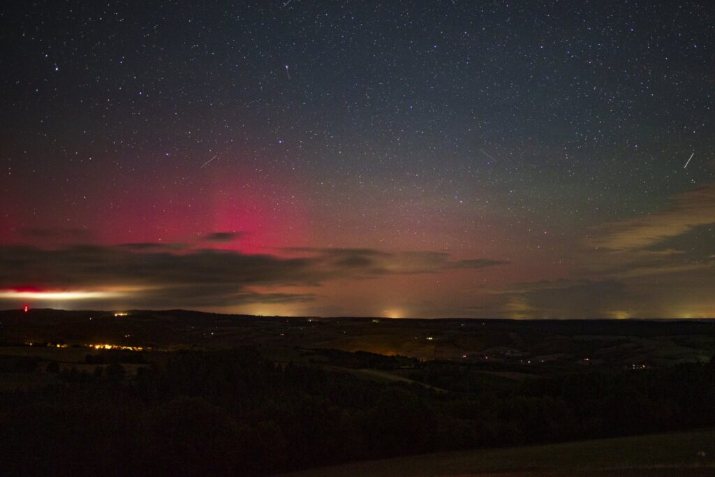 aurora boreale francia