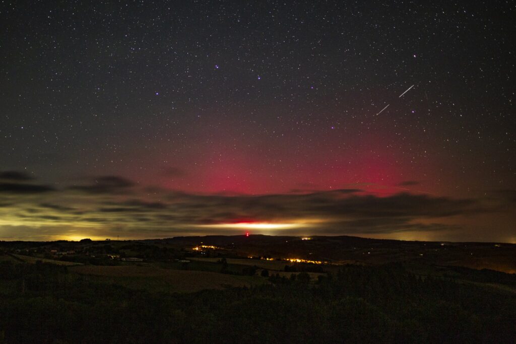aurora boreale francia