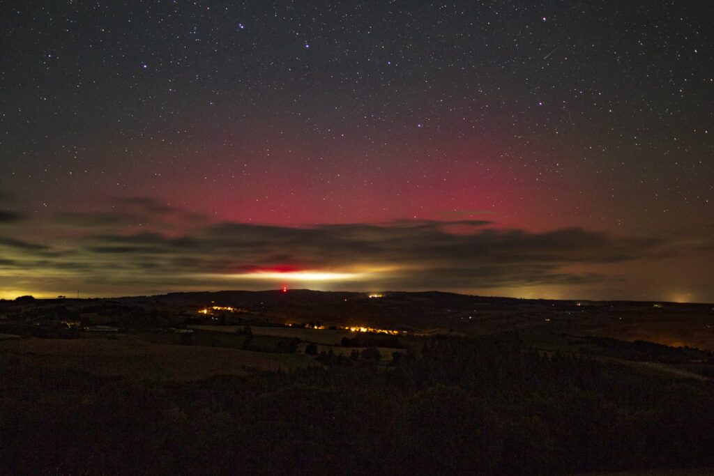 aurora boreale francia