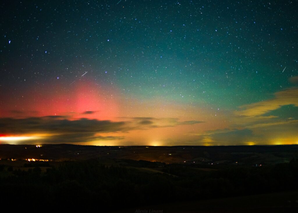 aurora boreale francia