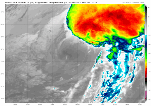 ciclone gabrielle uragano azzorre