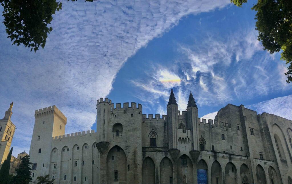 cielo nuvole virga francia