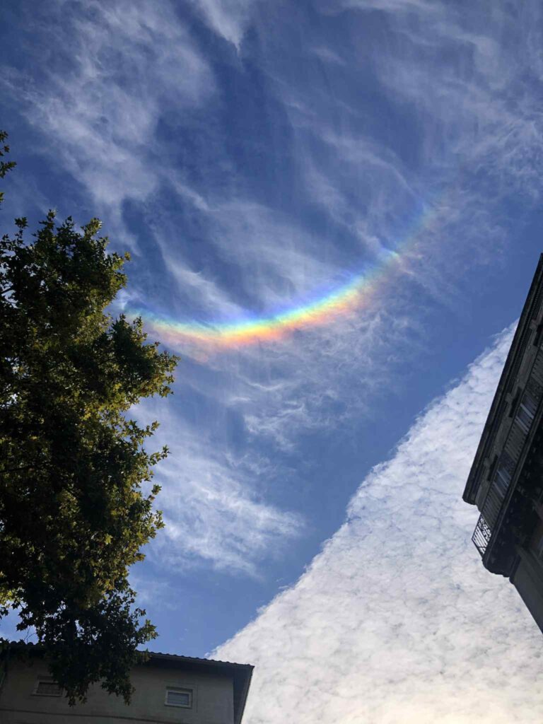 cielo nuvole virga francia