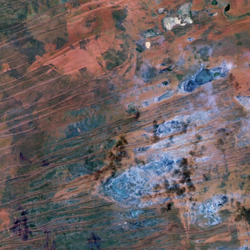 deserto gibson australia terra spazio esa