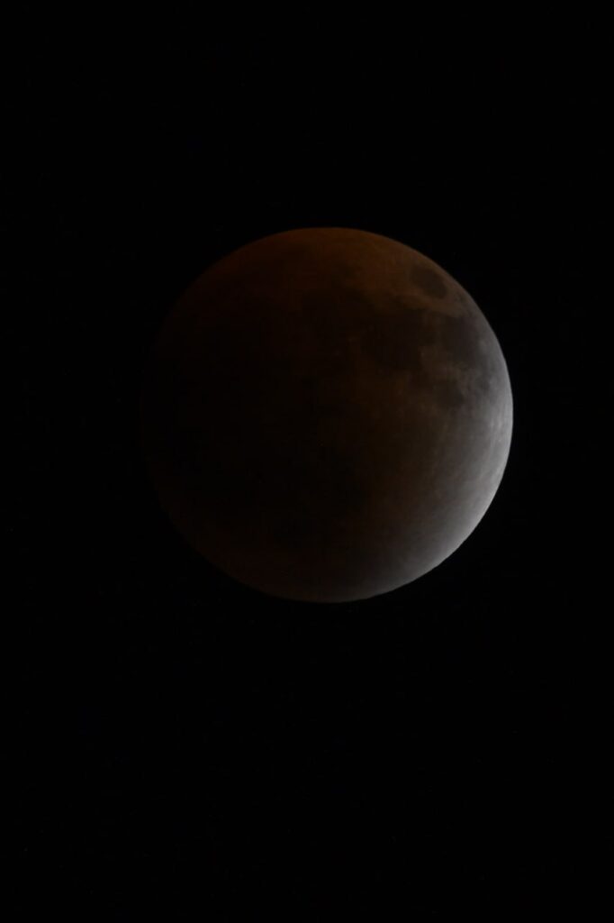 eclissi di luna 7 settembre 2025 dalla ISS