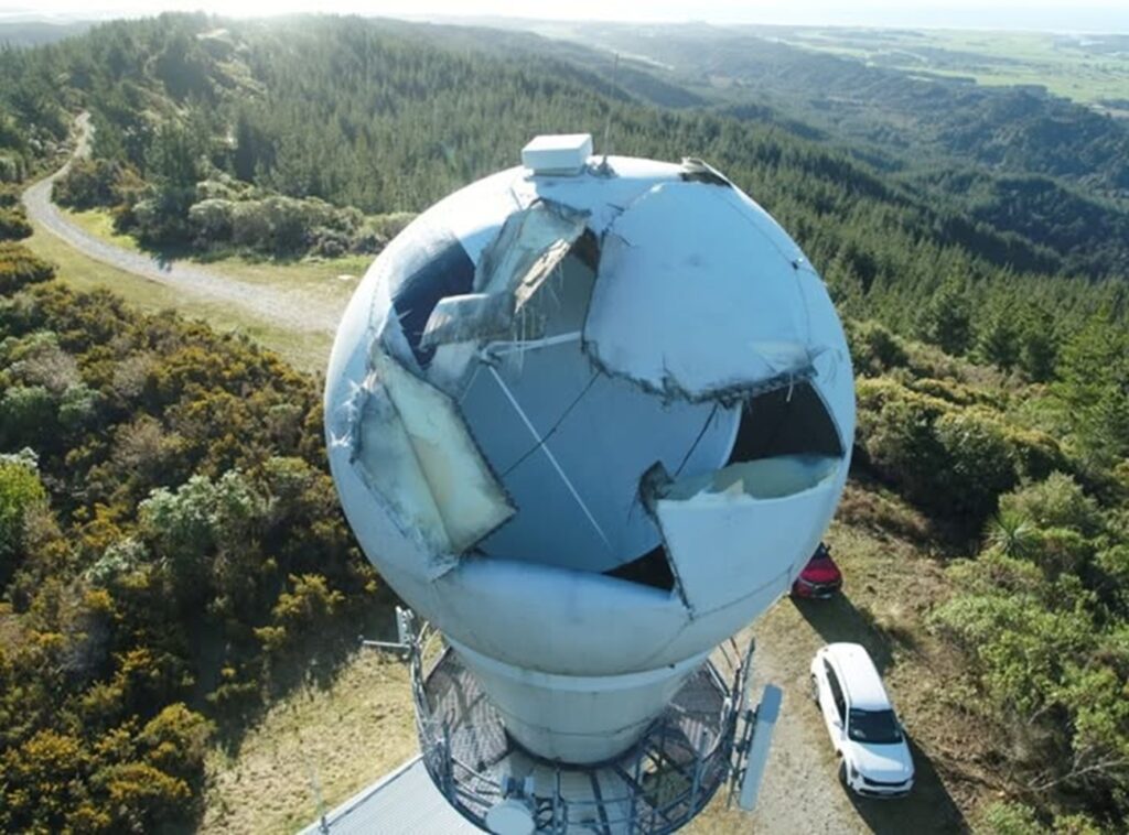 fulmine radar nuova zelanda
