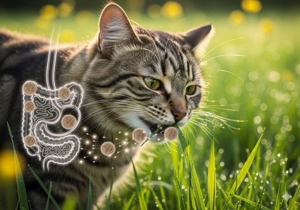 gatto digestione