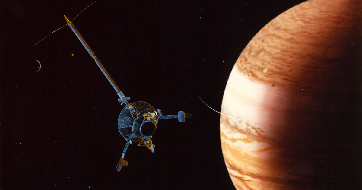 Il 21 settembre 2003 la sonda Galileo conclude il suo viaggio nei cieli di Giove