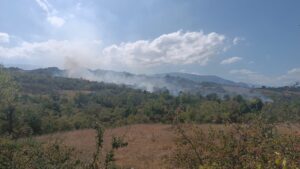 incendio Abbateggio abruzzo