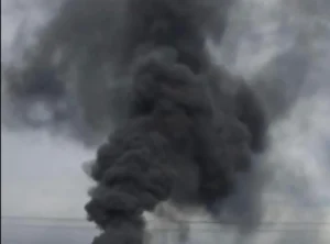 incendio giugliano campania