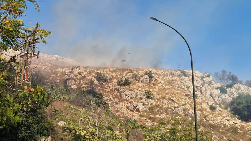 incendio santa cesarea terme puglia