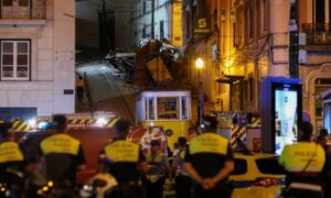 incidente funicolare lisbona portogallo