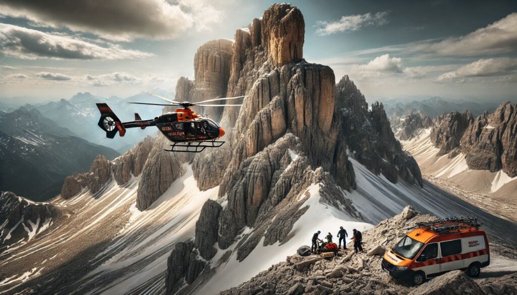 incidente montagna