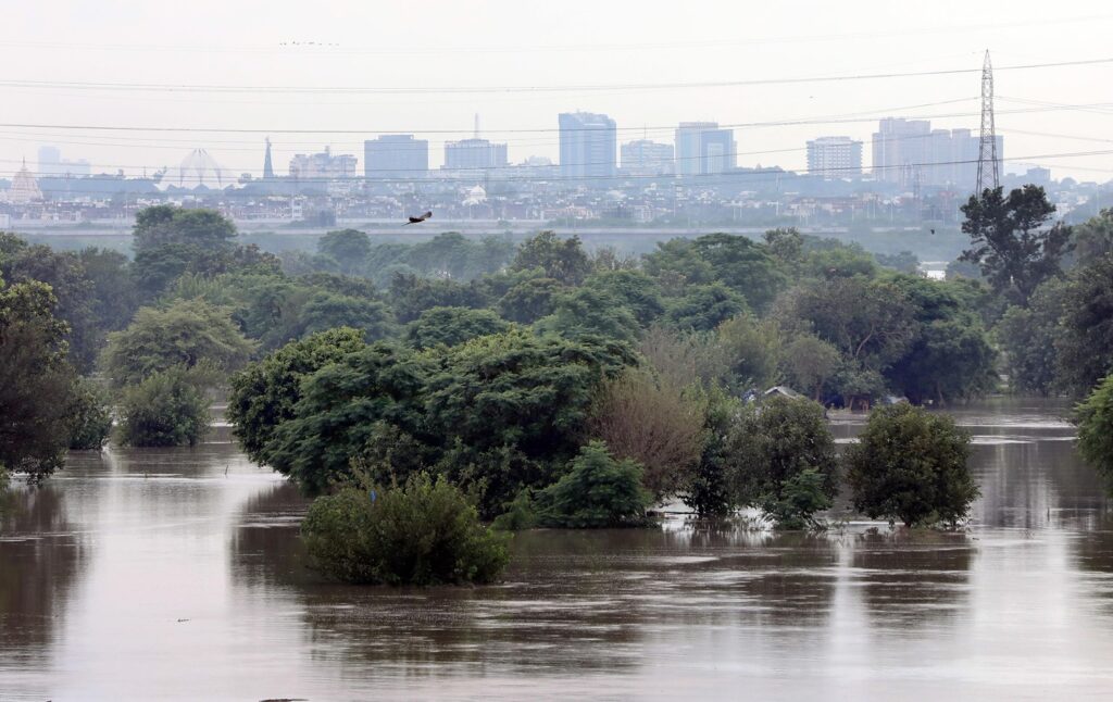 inondazioni delhi india